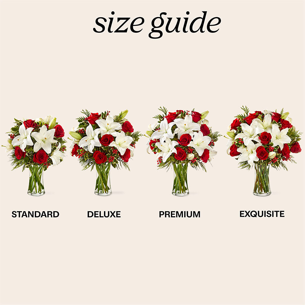 Sparkling Snowflakes Bouquet – A Flower 4 Us, El Paso TX