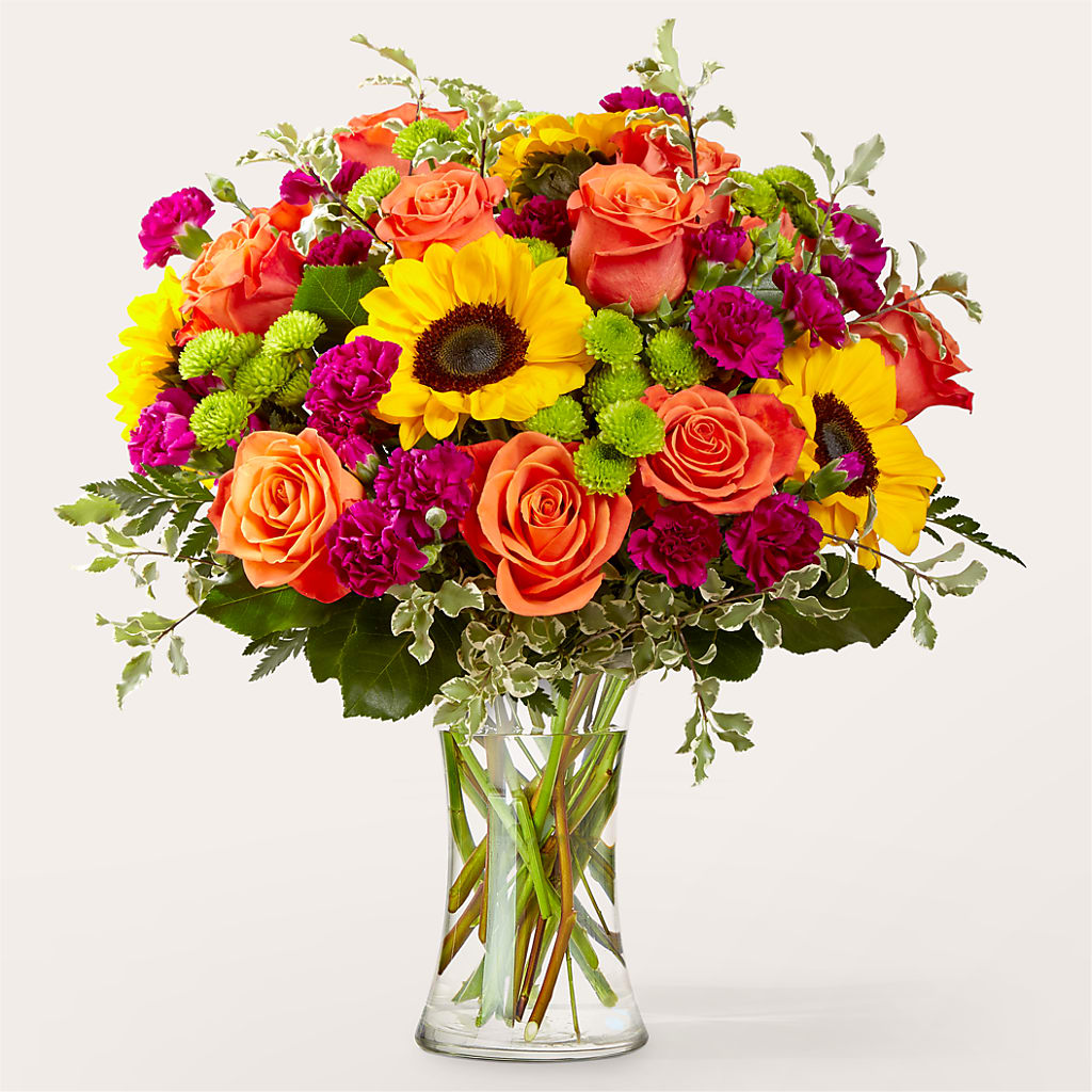 Warmth & Light Bouquet – A Flower 4 Us, El Paso TX