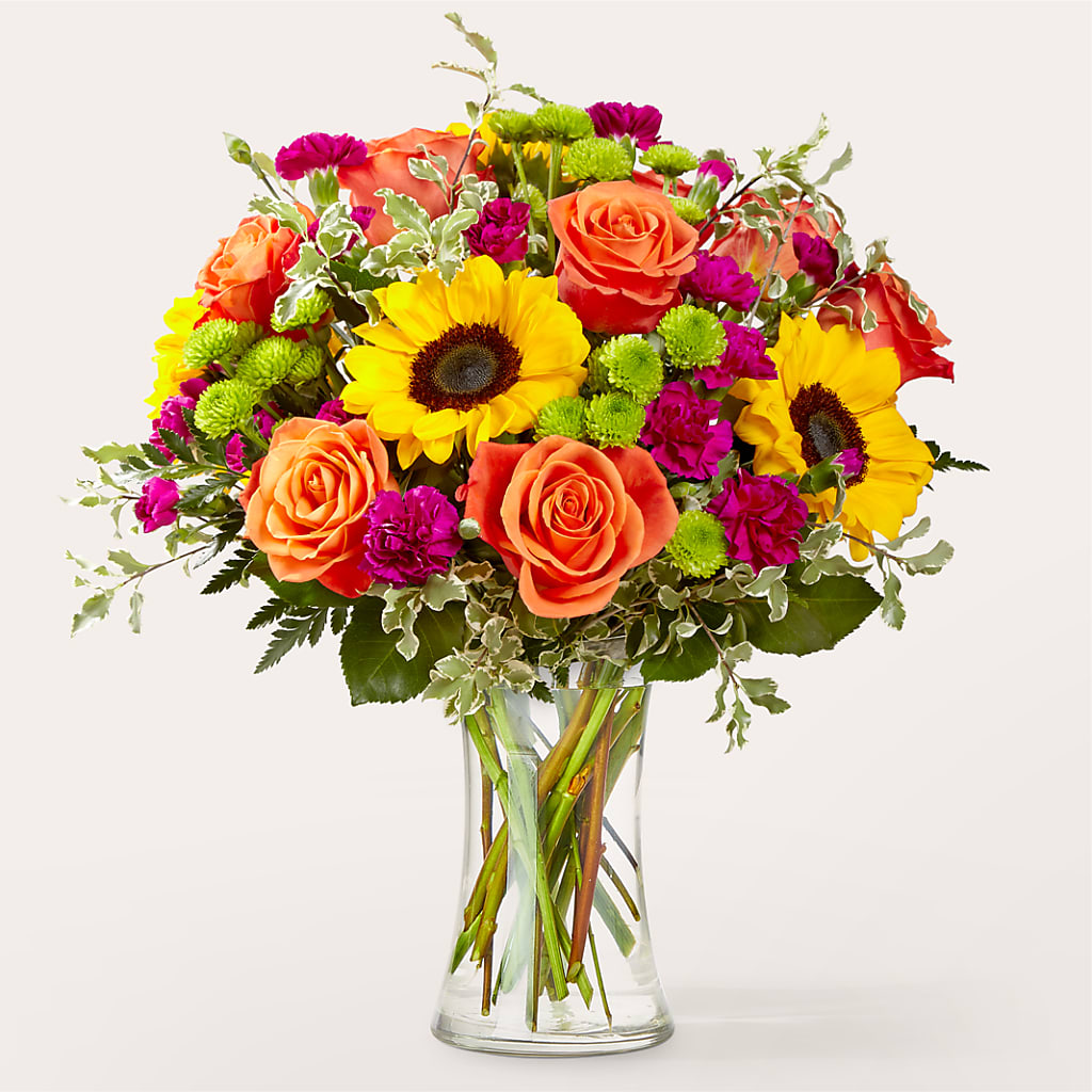 Warmth & Light Bouquet – A Flower 4 Us, El Paso TX