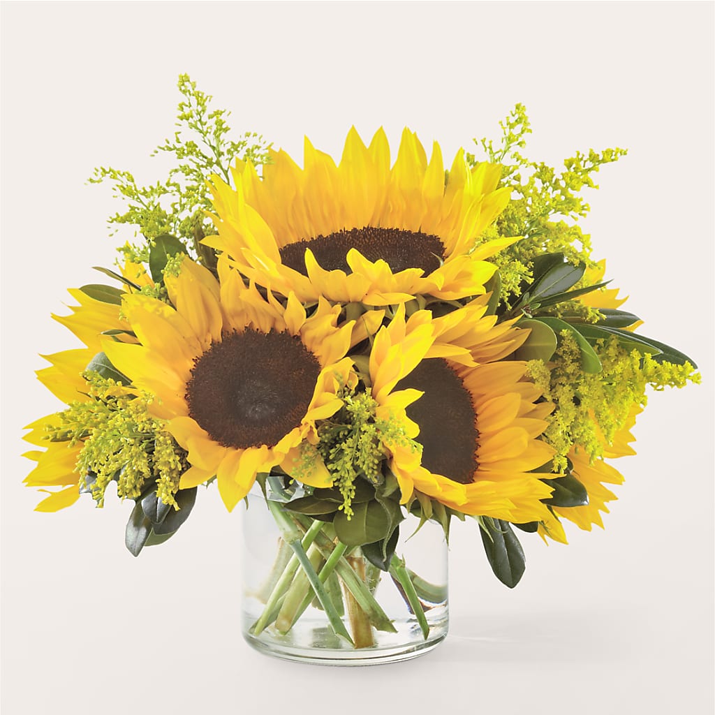 Beaming Sunflower Bouquet – A Flower 4 Us, El Paso TX