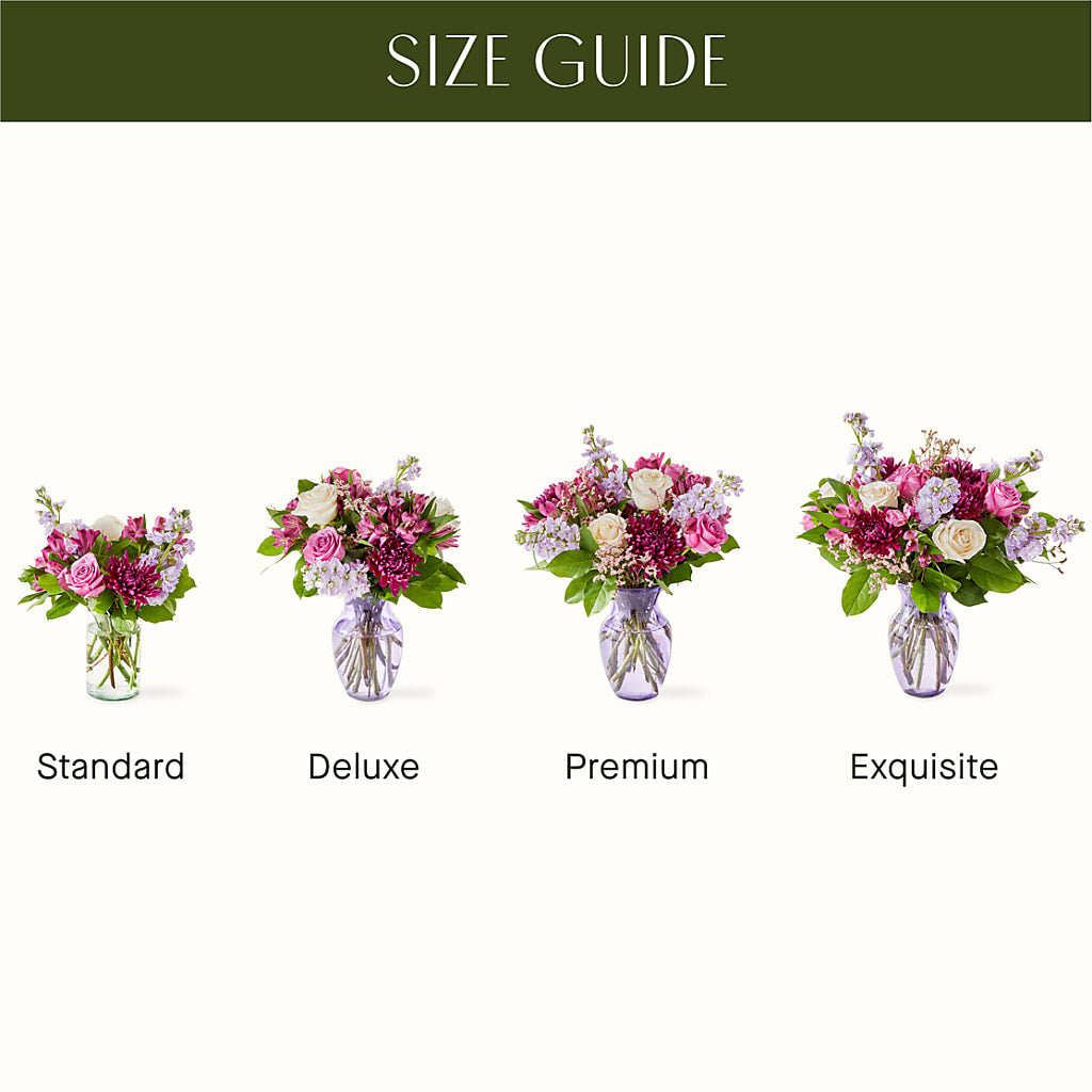 Amethyst Dreams Bouquet –  A Flower 4 Us, El Paso TX
